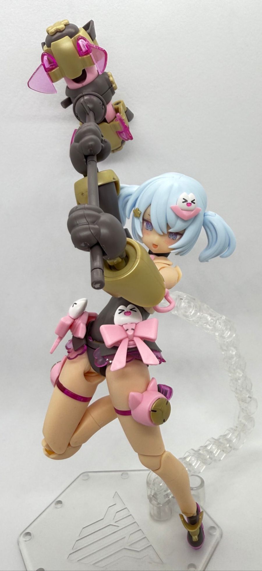 [코토부키야] PUNI☆MOFU 쿠로마오 가조립 + 노멀 마오 나열 사진_18.jpg