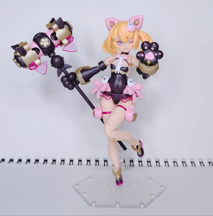 [코토부키야] PUNI☆MOFU 쿠로마오 가조립 + 노멀 마오 나열 사진_21.jpg