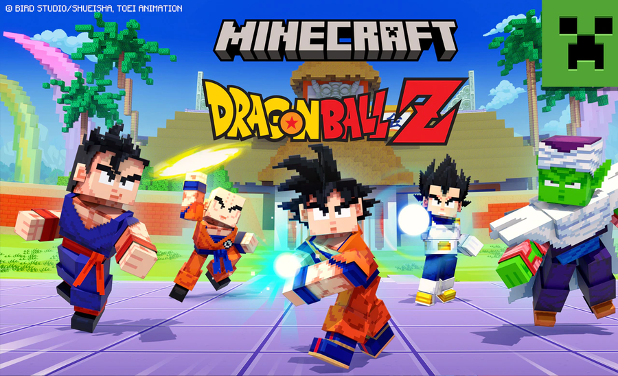 마인크래프트, 드래곤볼 Z 콜라보 DLC 올해 발매 결정 및 티저 영상_1.webp