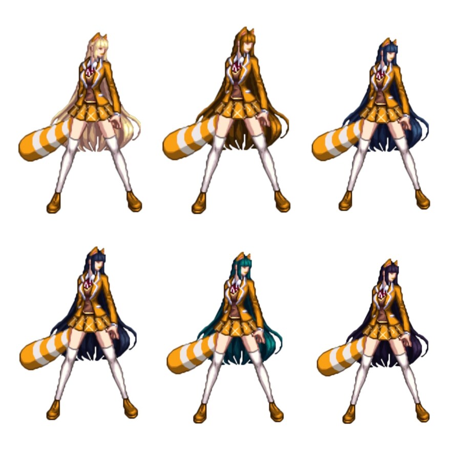 여거너 너구리 수인 컨셉인데, 혹시 머리색깔 어떤게 마음에드나요?_5.jpg