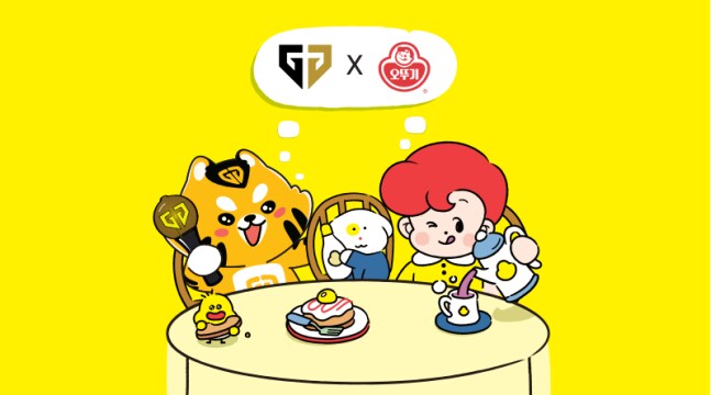 젠지, 월즈 기간 동안 오뚜기와 스폰서십_1.png