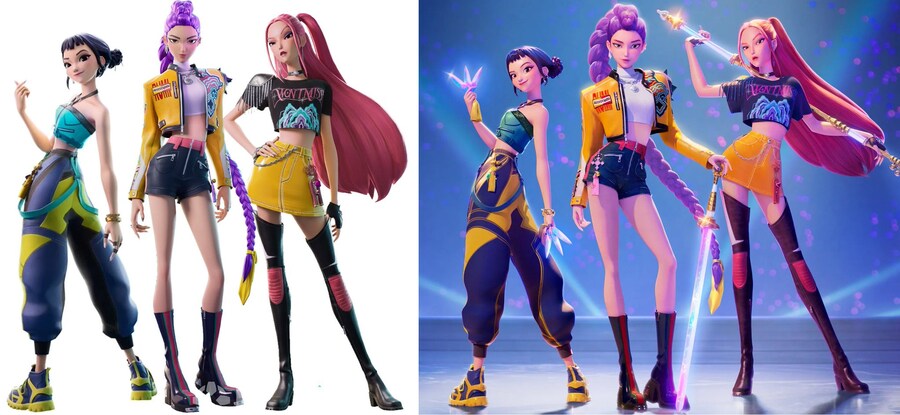 포트나이트) 케데헌 3인방 스킨은 잘 뽑은 거 같네_1.jpg