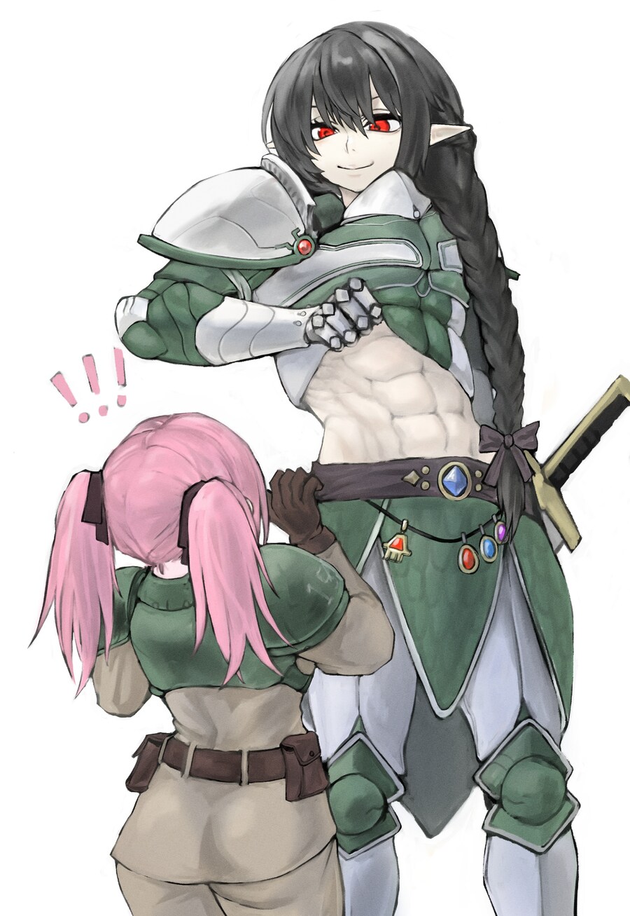 (워해머)"엘다는 왜 복근이 있는 갑옷을 입고다니나요? 말랑뱃살 가리는거죠?"_2.jpg