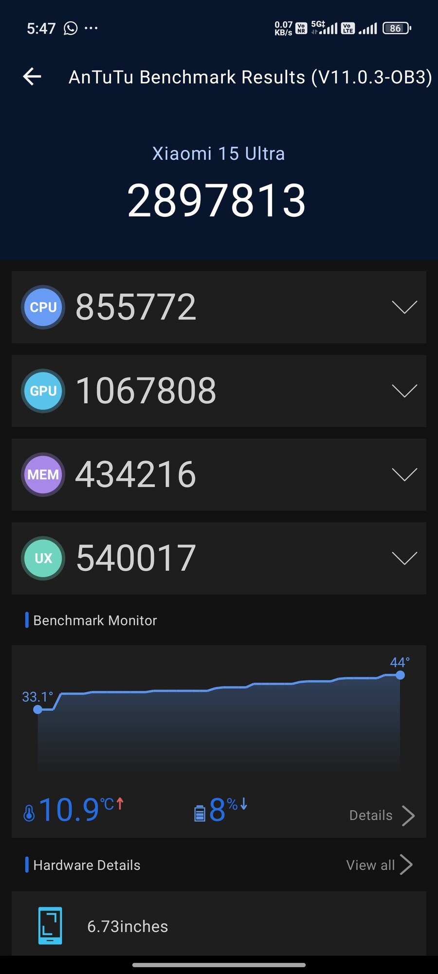 샤오미 17 프로 맥스 긱벤치에서 나온 낮은 점수_5.jpg