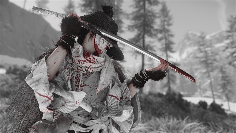 연휴간 한창 달리는 중인 고스트 오브 요테이(선혈주의)_13.png