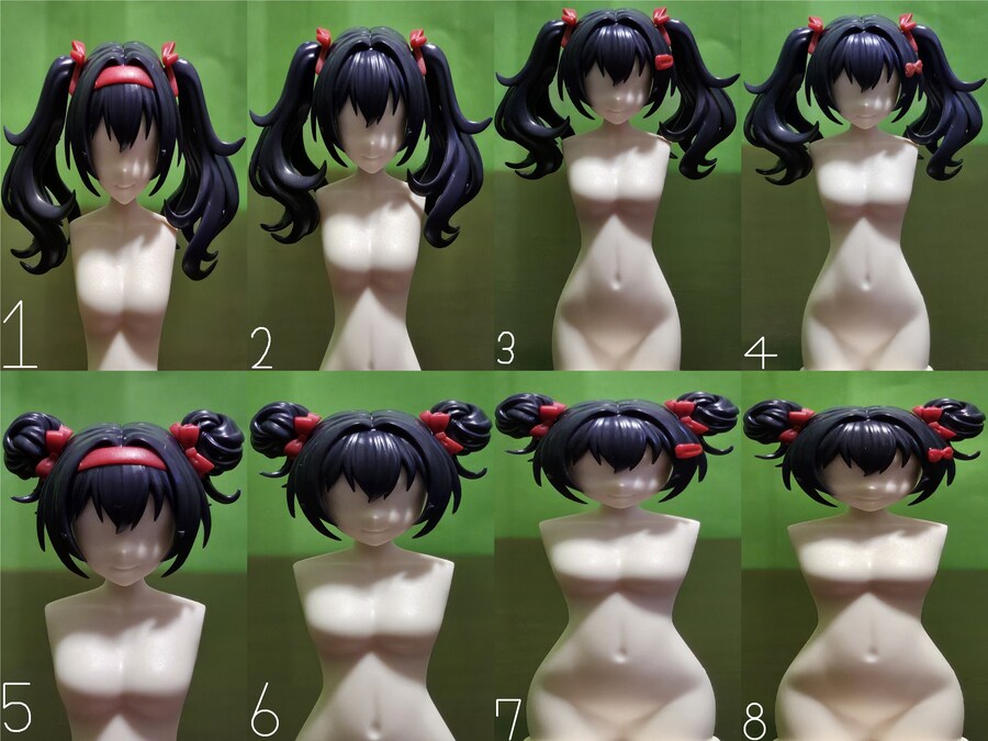 야쿠시지 쿠온 카가리비 마리아 의상 Ver & 어레인지 위그 히메 컷 포니테일_74.jpg