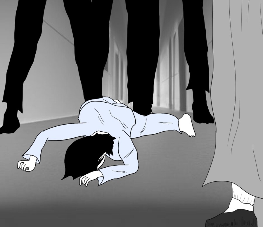 한 많은 여자무당의 죽음.manhwa :: 귀신들린남자_1.jpg