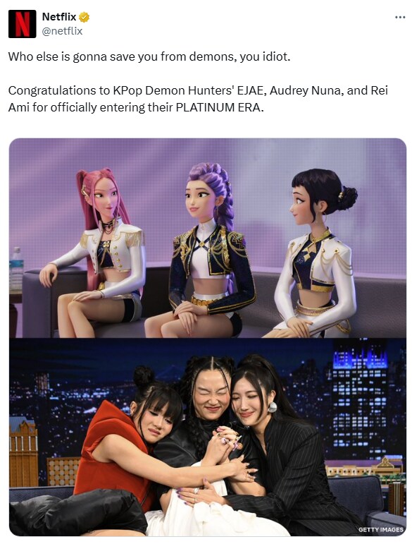 케데헌 헌트릭스 GOLDEN 라이브, 여러 반응_7.png