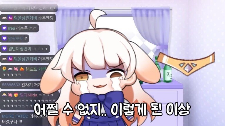 버튜버) 에르핀 왕관을 러끼에게 뒤집어 씌운 라디유.mp4_30.jpg