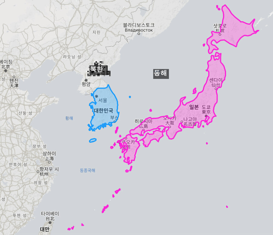 한국 vs 일본 국토 면적 비교 ㄷㄷㄷ.jpg_1.jpg