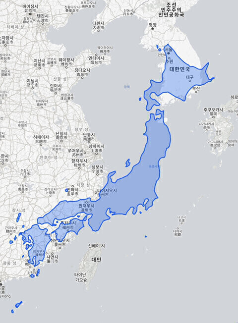 한국과 비교해본 일본의 국토크기 체감요약_1.jpg