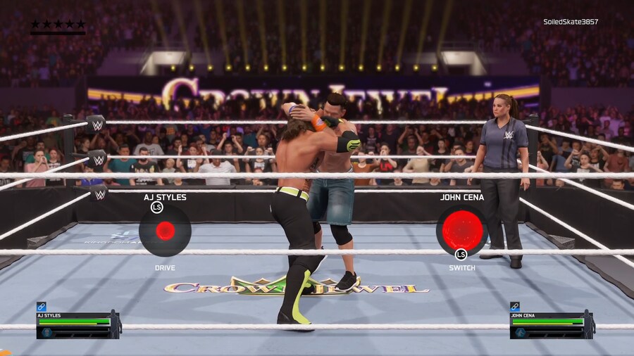WWE 2K25 WWE AJ STYLES VS. JOHN CENA_8.png