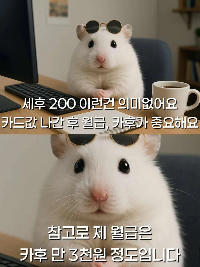 ? : 월급은 세후가 아니라 카후가 중요해요_1.webp