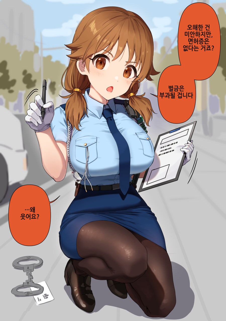 @)경찰관에게 아이돌 권유하는 .manwha_6.png