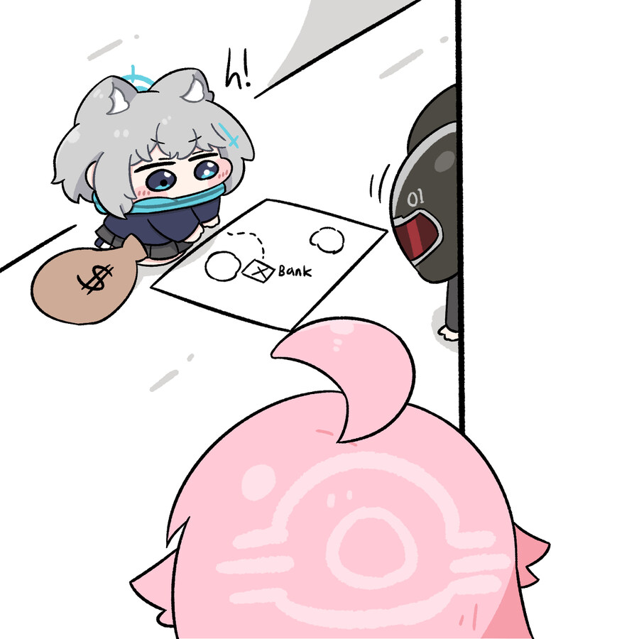 블루아카)헉 우리 흰둥이가 불량배에게..!!_4.jpg