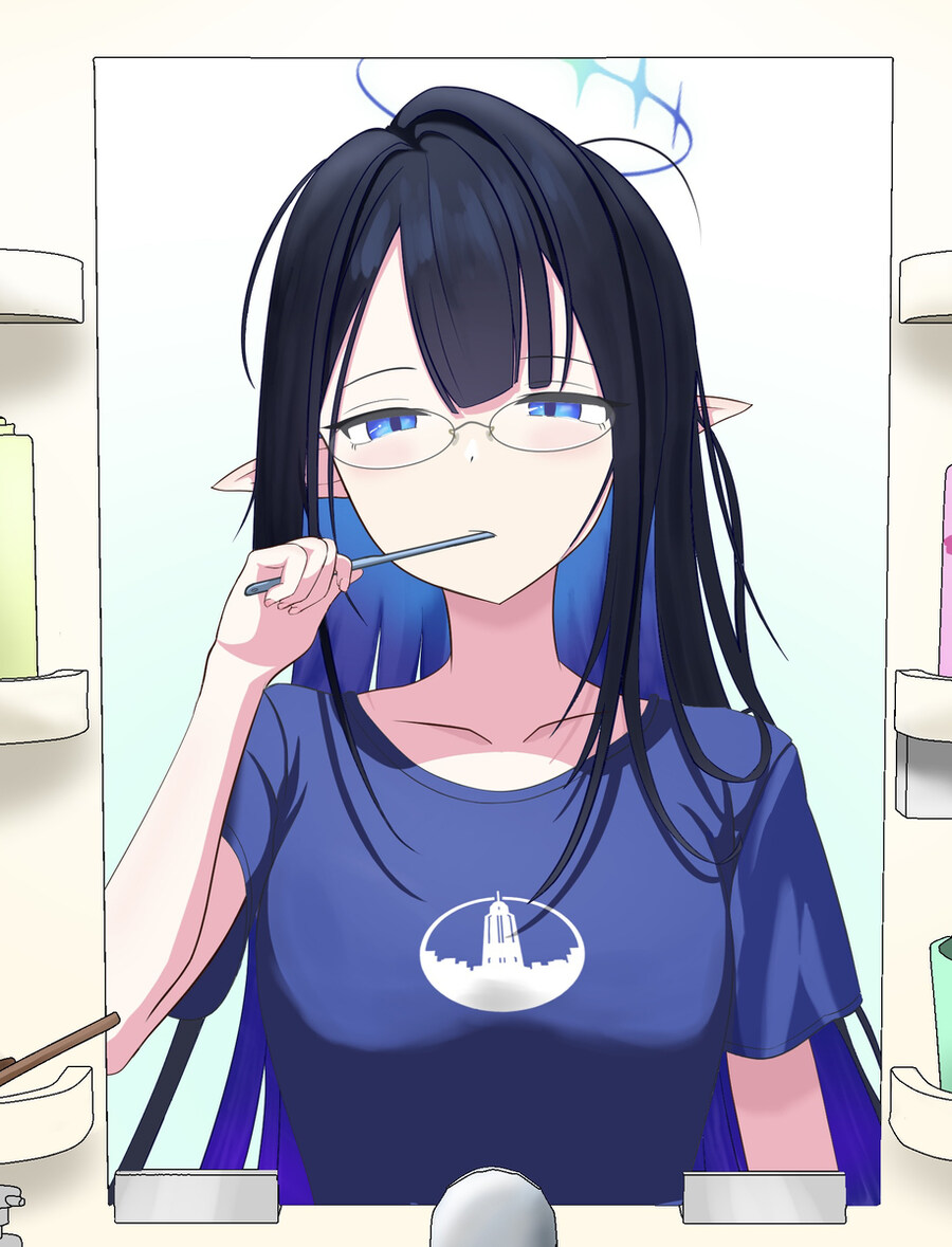 블루아카) 여센세문학) "린..오늘도 부탁해도 될까요-?"_1.jpg