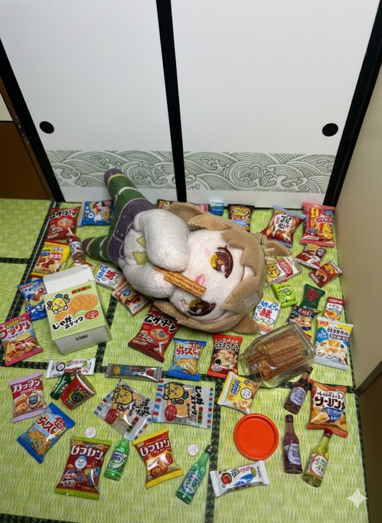 [말딸] 선샌니 없는 동안 다야는 까까를 맛있게 먹었어용_1.png