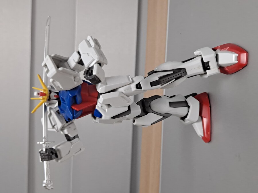 1/144 HG 구판 스트라이크 건담 포징 연습_5.jpg
