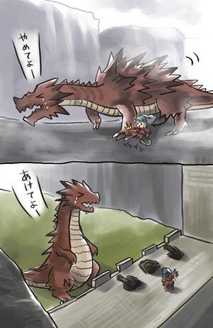 몬헌)불쌍하고 귀여운 취급인 몬스터_4.jpg