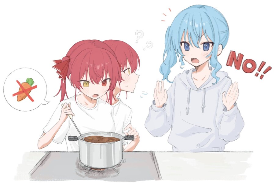 버튜버)스이쨩: 당근? 먹지 않습니다_1.jpg