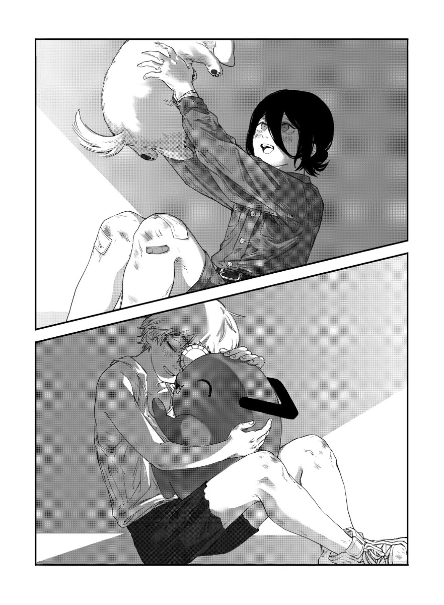 (스포,체인소맨) 만화책으로볼땐 휴우증 크게없었는데_1.jpg