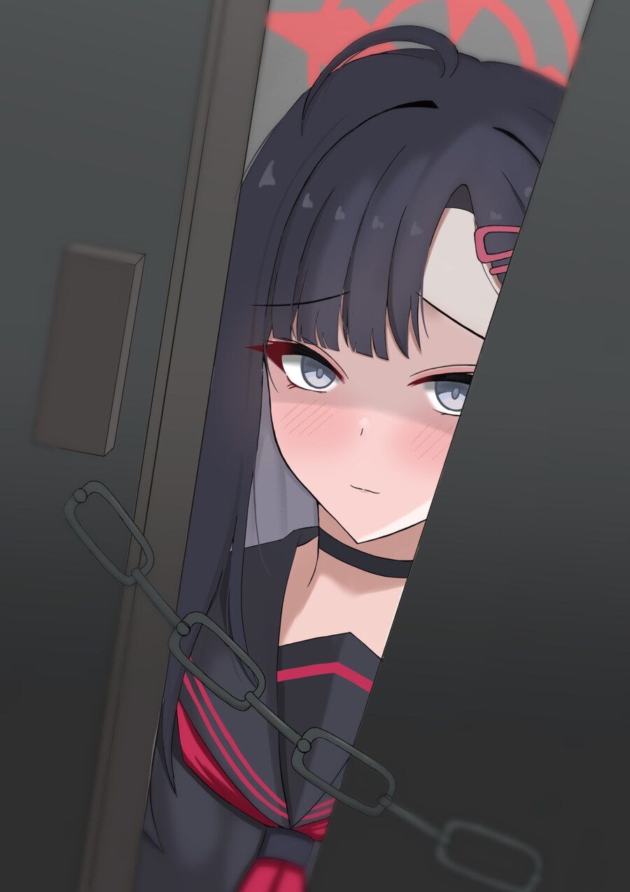 [블루아카] "선생님, 문 좀 열어주시겠슴까?"_1.jpg