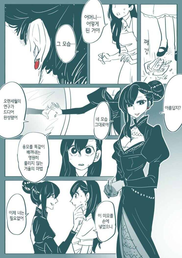 백설공주의 미모를손에넣은 마녀manga_1.jpg
