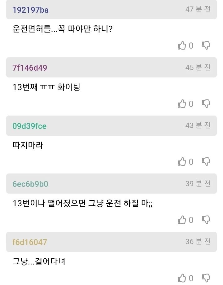 운전면허 시험 응원좀 해줘_2.jpg