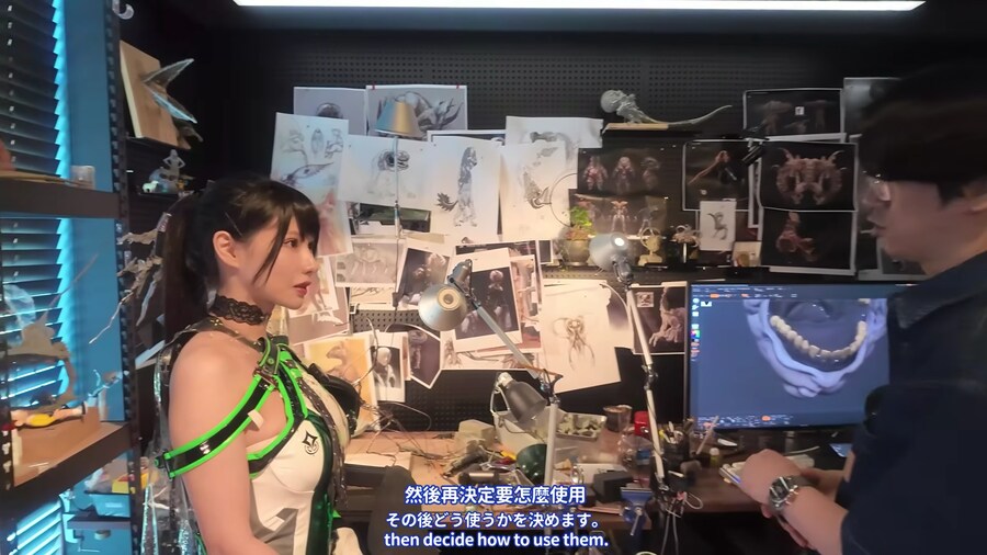 스텔라 블레이드 차기작 몬스터 기본틀 작업 중_3.png