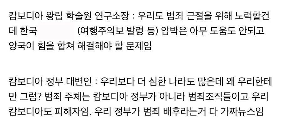 캄보디아 정부 대변인 "왜 우리한테만 개지랄이냐"_2.webp