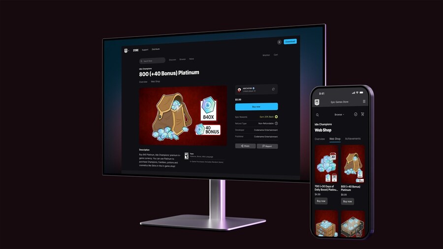 에픽게임즈, ‘에픽 웹 상점(Epic Web Shops)’ 출시_1.png