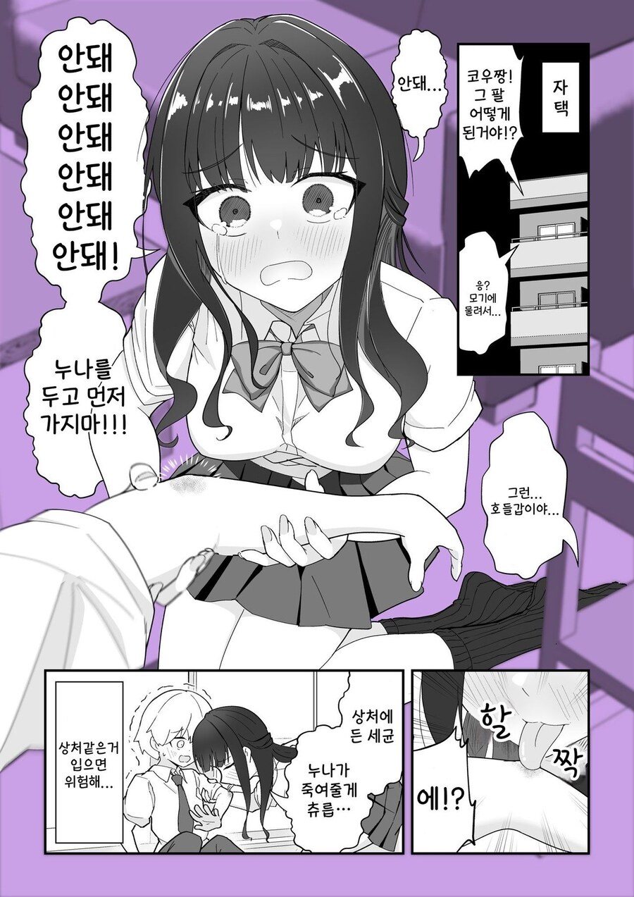 집에서는 본성을 드러내는 누나 manhwa_11.jpg