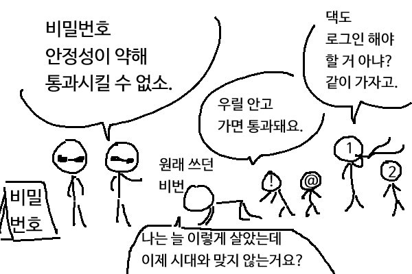 원래쓰던 비밀번호가 안된다고 할 때.manwha_1.png