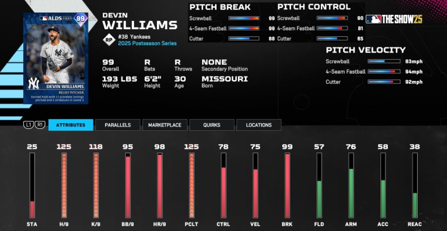 디비전 시리즈 프로그램, 업데이트된 카드 정리_3.jpg
