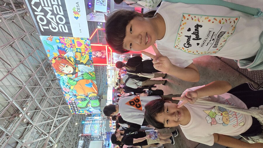 딸들과 함께한 TGS2025_5.jpg