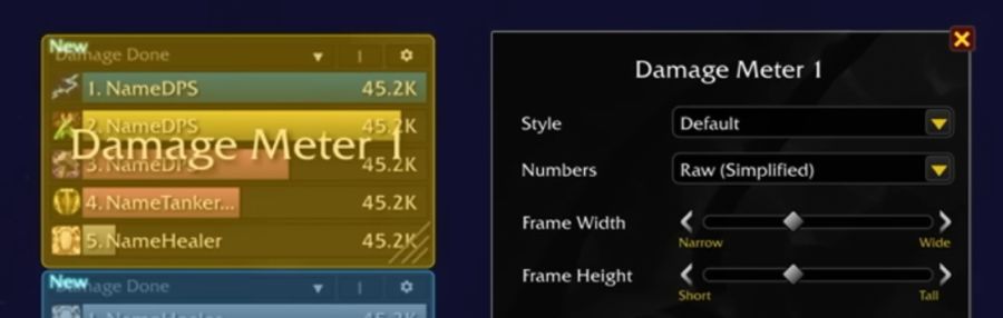 와우 블리자드 공식 미터기의 모습 및 세부내역_1.jpg