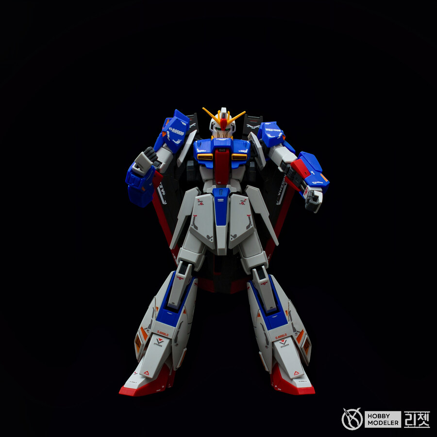 HGUC 제타건담 아크릴부분도색/습식데칼/무광마감으로 완성하였습니다._22.jpg