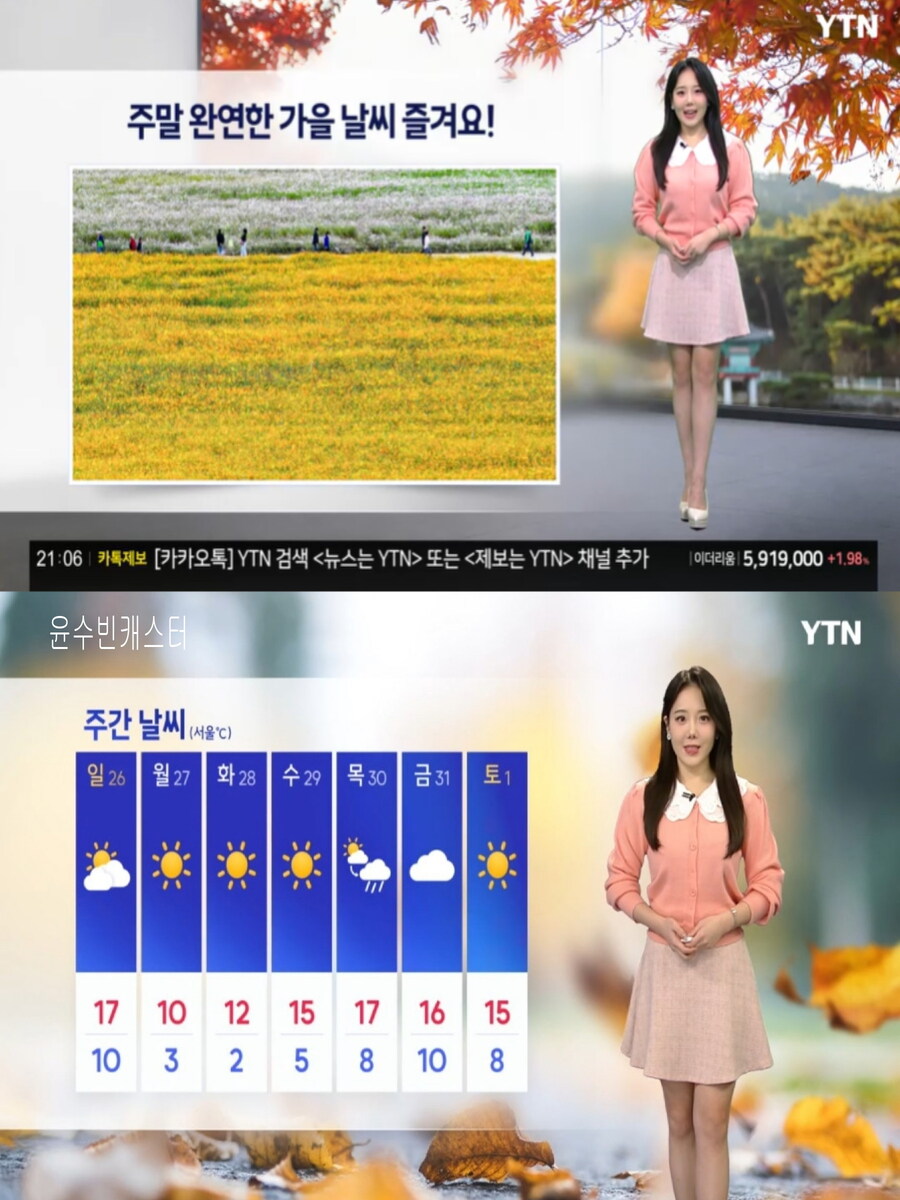 내일까지 예년 늦가을 날씨(자외선 보통, 다음주 초 강한 추위)_8.jpg