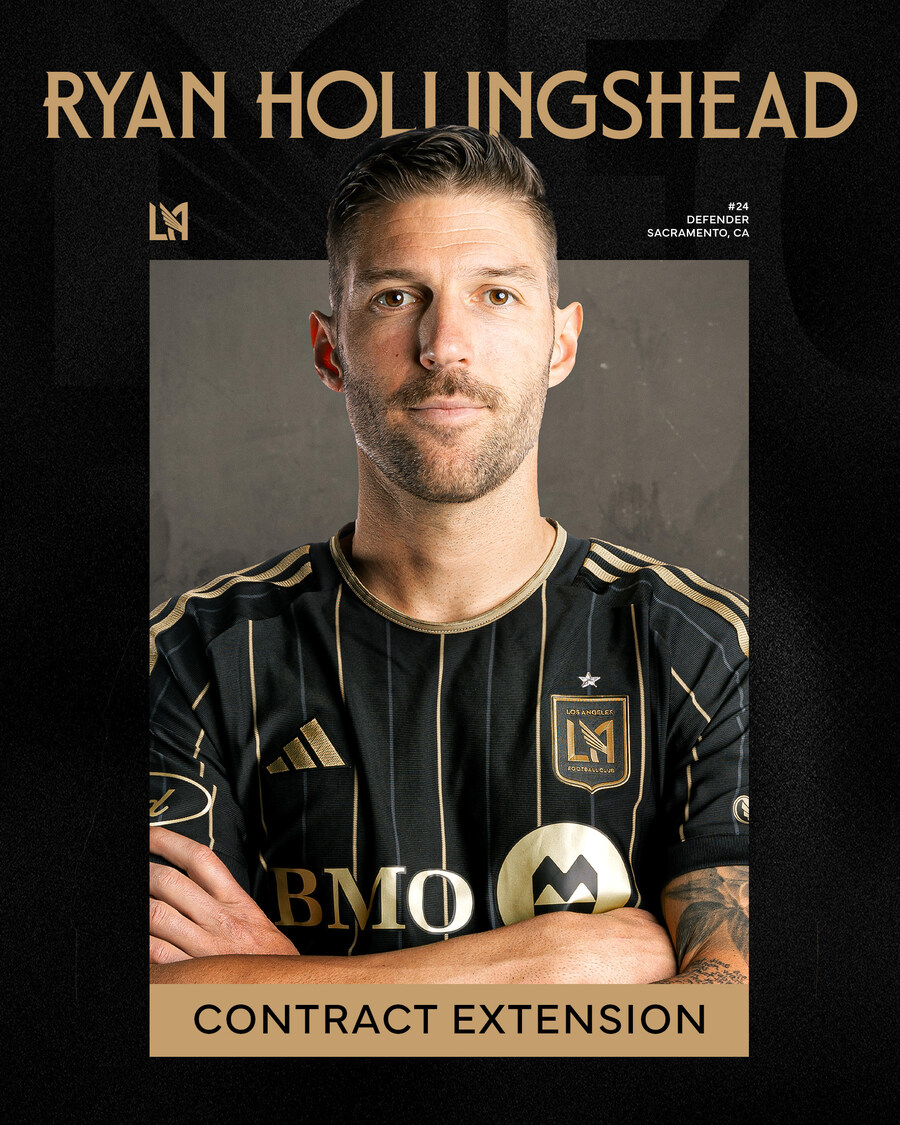 [MLS] LAFC, 라이언 홀링스헤드와 2027년까지 재계약_1.jpg