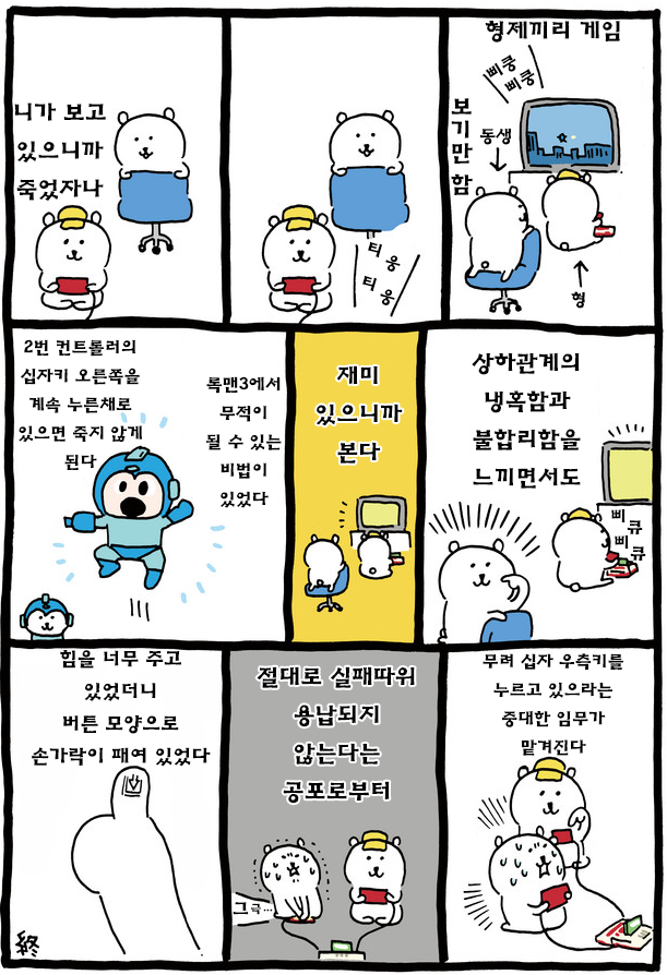[게임] "형제끼리 같이 비디오게임 하는법."_1.png