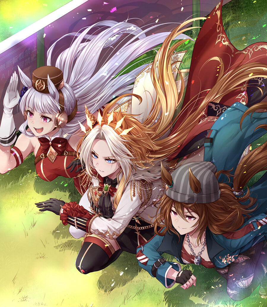 [말딸] 1착을 노리는 황금일족 3인_1.jpg