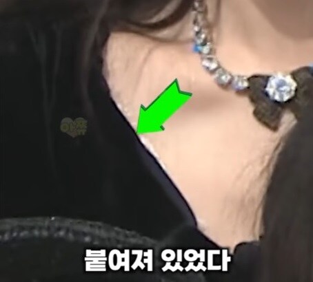 노출사고 터질까봐 코디가 옷을 붙여버린 연예인_6.jpg