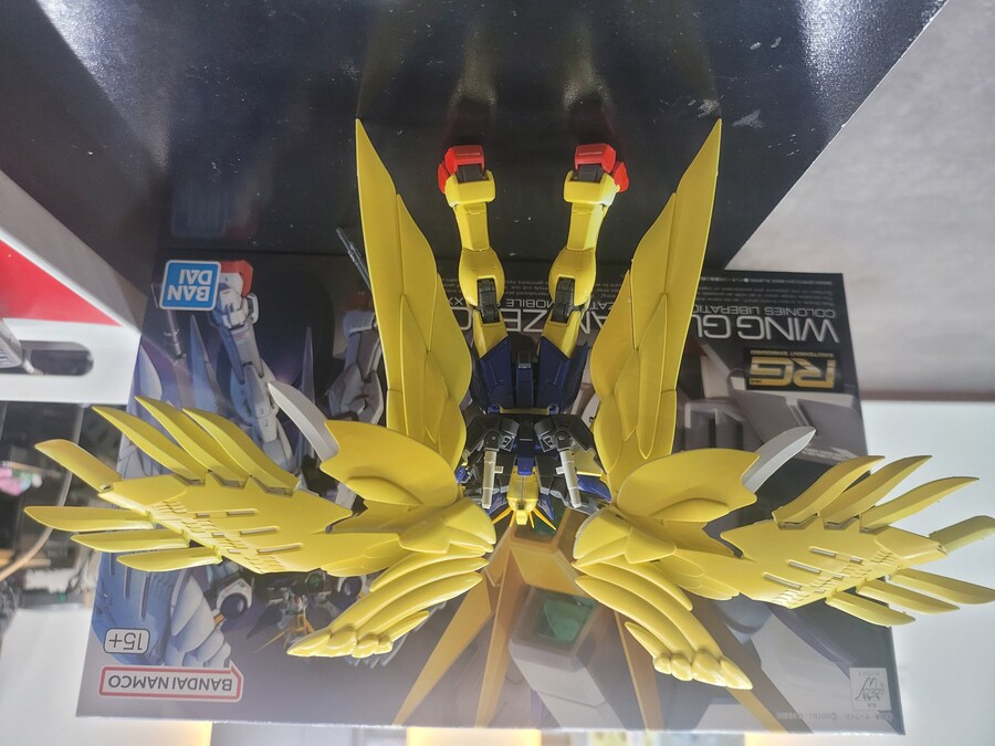 (초보도색) RG 윙건담 제로 커스텀(EW) 금빛 날개를 꿈꾸었습니다만..._9.jpg