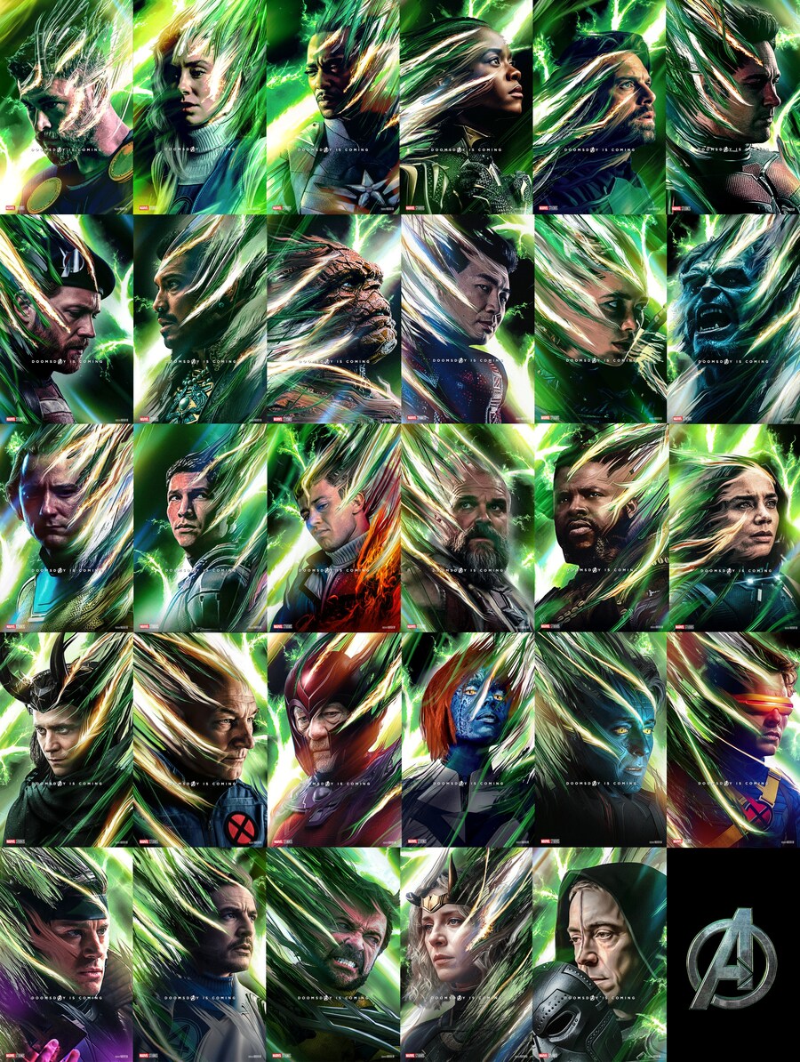 Mcu) 어느 팬이 그린 둠스데이 캐릭터 포스터_1.jpg