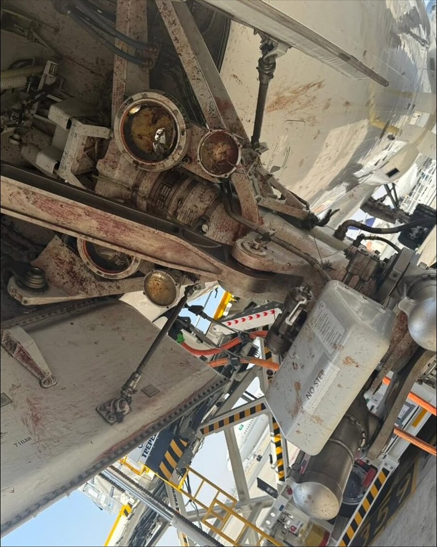 약혐] 이륙 중 새떼와 충돌한 사우디 여객기..._3.jpg