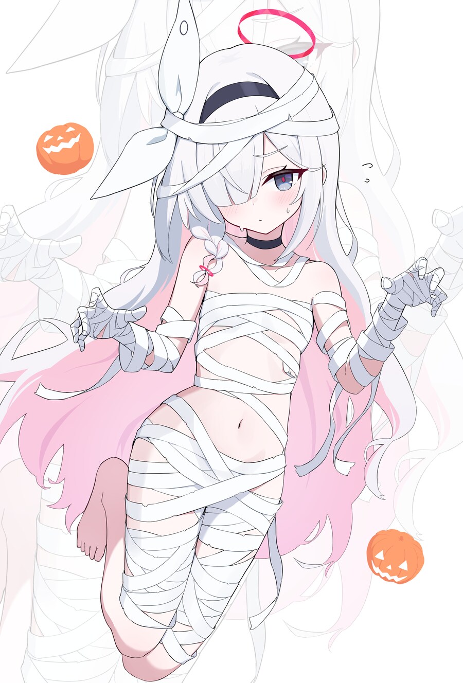 블루아카) 할로윈이라고 붕대로만 가린 아로프라_2.png