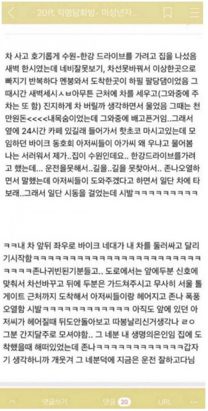 한강드라이브 갈려다 길잃은썰_1.jpg