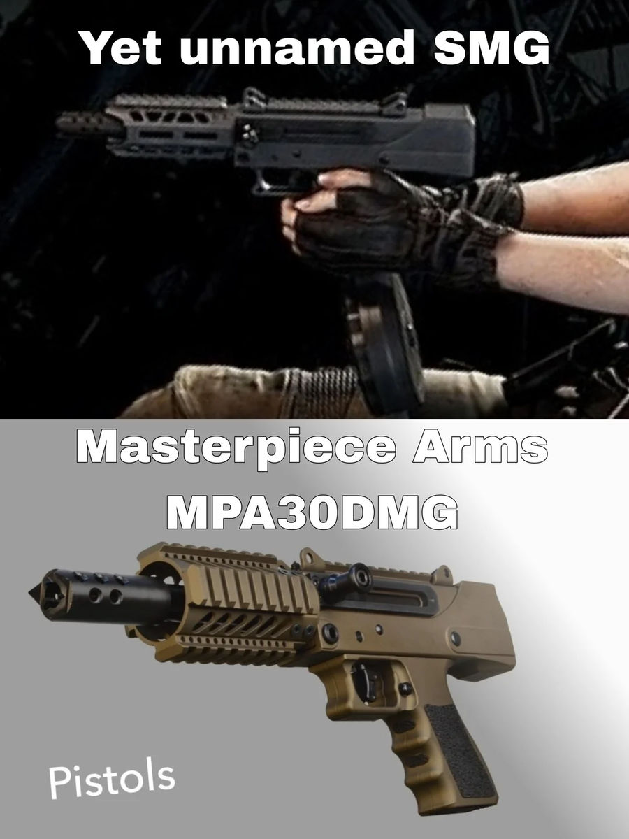 바이오하자드 레퀴엠 디럭스 패키지에 노출된 무기류 실제 총과 비교_1.webp