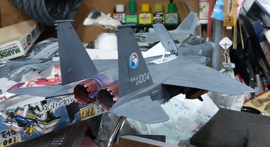 [미사일을 위하여 만들어본 항공기] 1/48 F15K with Taurus._21.jpg