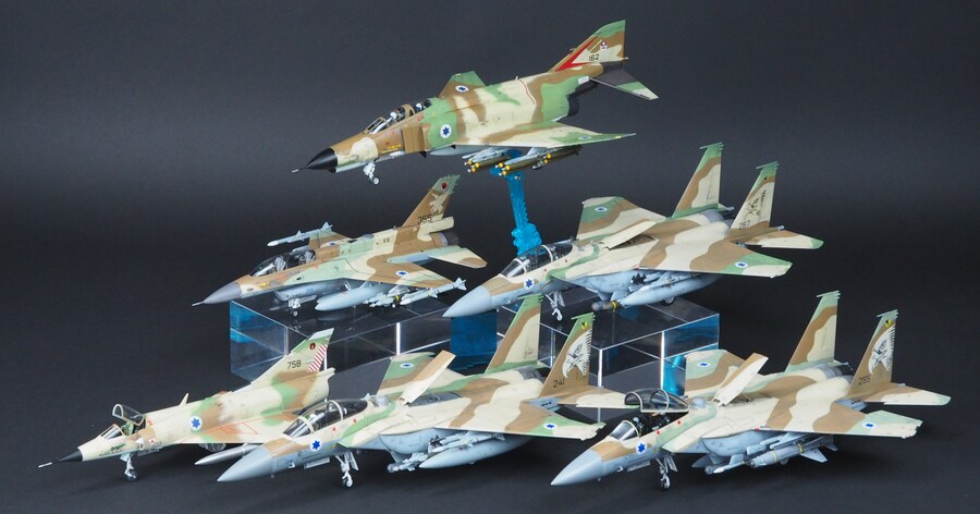 Finemolds 1/72 F-4E 두 대 (JASDF & IAF)_13.jpg